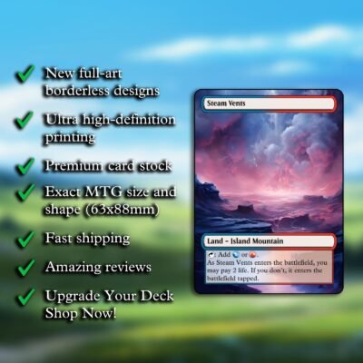 Shock Land MTG Proxy 10 Card Pack