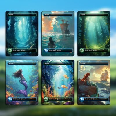 Merfolk Basic Lands
