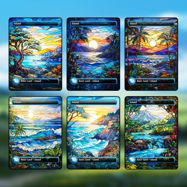 Stained Glass Basic Land Packs - Image 5