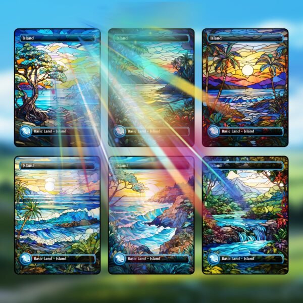 Stained Glass Basic Land Packs - Image 6