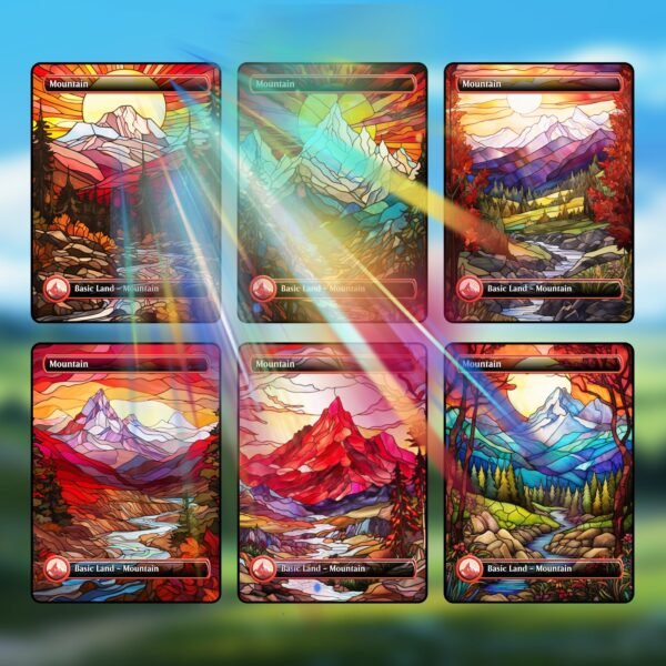 Stained Glass Basic Land Packs - Image 4