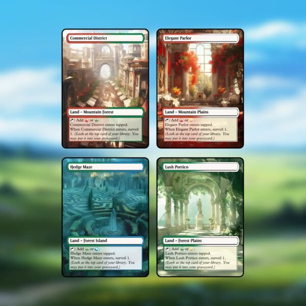 Surveil Land MTG Proxy 10 Card Pack - Image 3