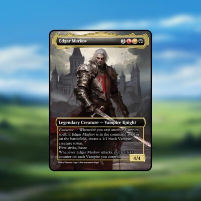 Edgar Markov MTG Proxy