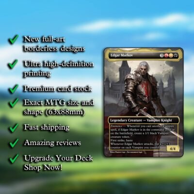 Edgar Markov MTG Proxy