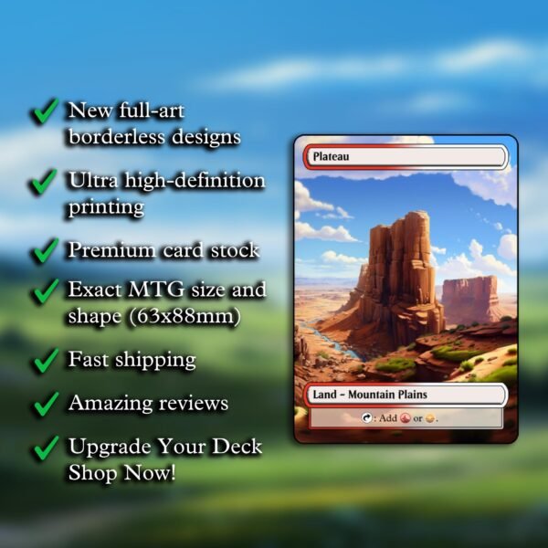 Original Dual Land MTG Proxy 10 Card Set - Image 2