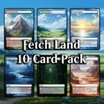 Fetch Land MTG Proxy 10 Card Pack