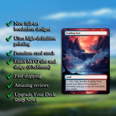 Fetch Land MTG Proxy 10 Card Pack