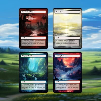 Fetch Land MTG Proxy 10 Card Pack