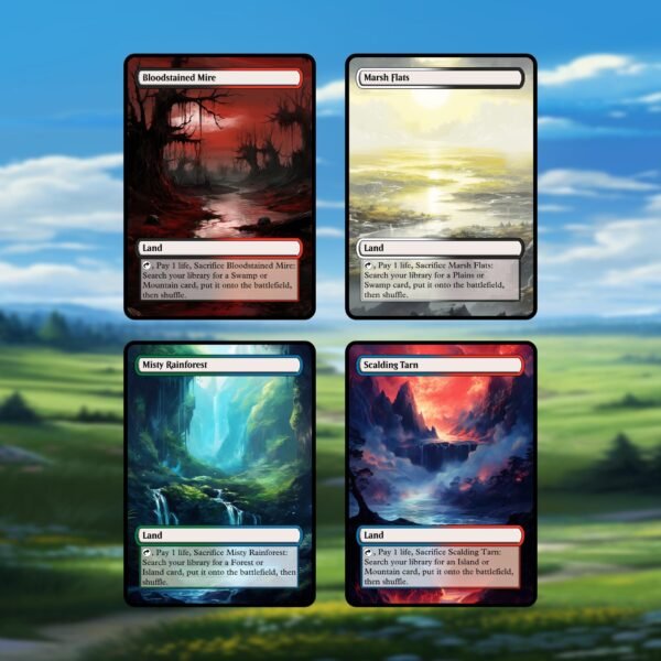 Fetch Land MTG Proxy 10 Card Pack - Image 4