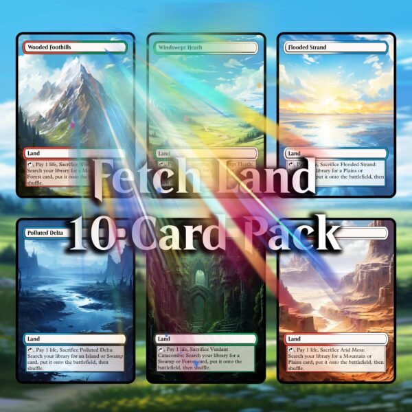 Fetch Land MTG Proxy 10 Card Pack - Image 5