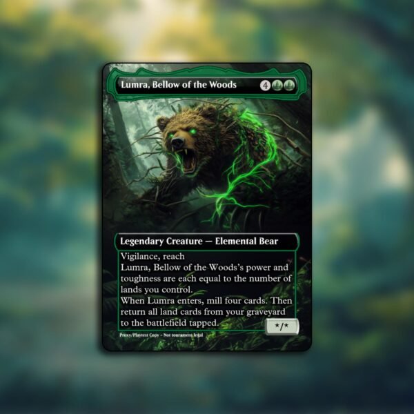 Lumra, Bellow of the Woods MTG Proxy
