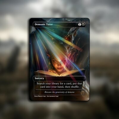 Demonic Tutor MTG Proxy - Multiple Designs