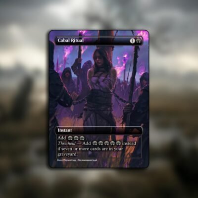 Cabal Ritual MTG Proxy
