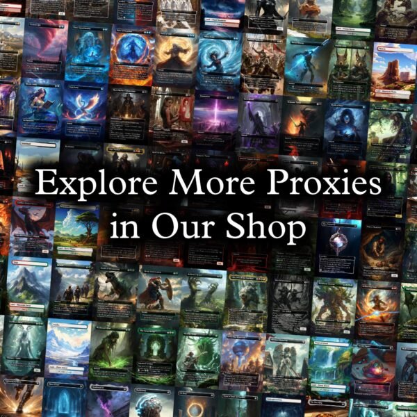 Temur (Green/Blue/Red) MTG Proxy Dual Land Pack - 36 Custom Cards for Commander - MTG Dual Land Proxy Tri Land Proxies - 6 Fetch Lands - Image 10