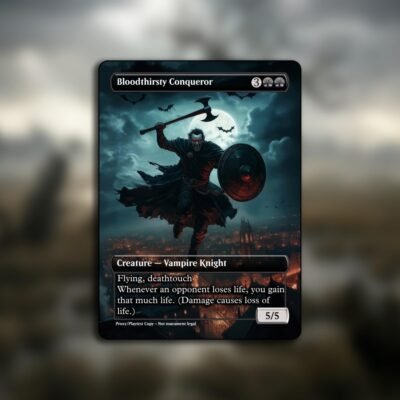 Bloodthirsty Conqueror MTG Proxy