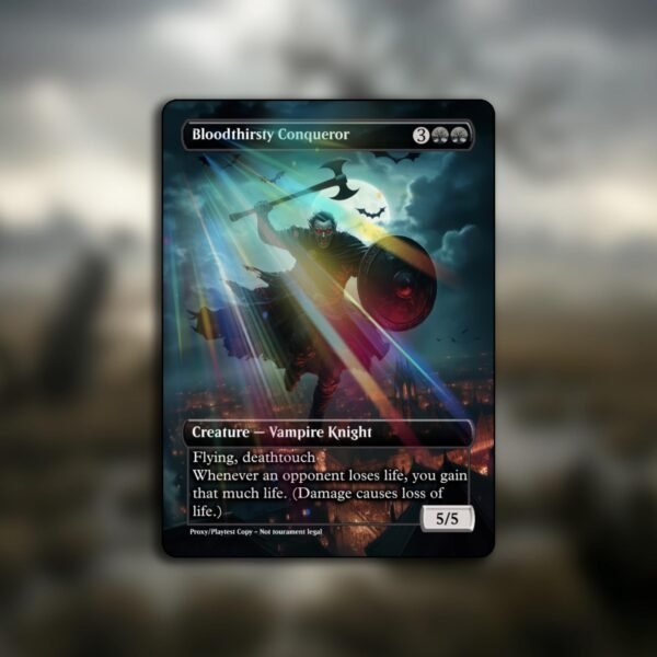 Bloodthirsty Conqueror MTG Proxy - Image 3