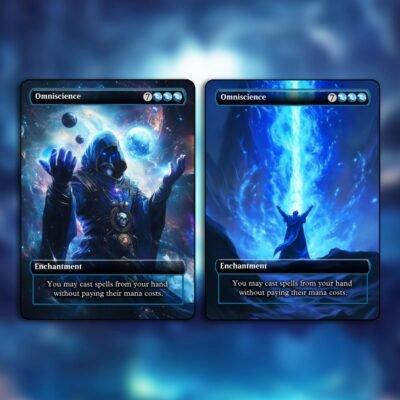 Omniscience MTG Proxy - Multiple Designs