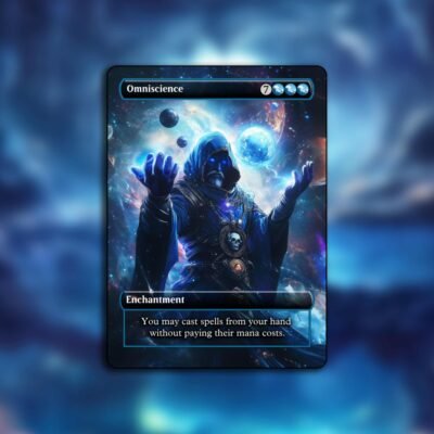 Omniscience MTG Proxy - Multiple Designs