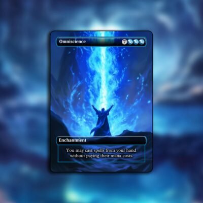 Omniscience MTG Proxy - Multiple Designs