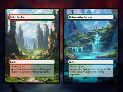 Battlebond Land MTG Dual Land Proxies - 10 Card Pack