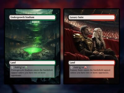 Battlebond Land MTG Dual Land Proxies - 10 Card Pack