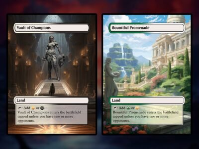 Battlebond Land MTG Dual Land Proxies - 10 Card Pack