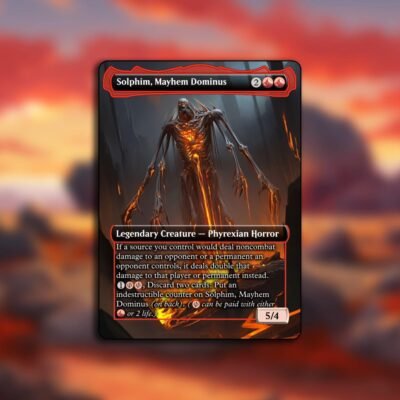 Solphim, Mayhem Dominus MTG Proxy