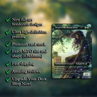 Dryad of the Ilysian Grove MTG Proxy