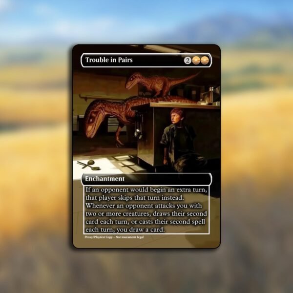 Trouble in Pairs MTG Proxy - Multiple Designs - Image 4
