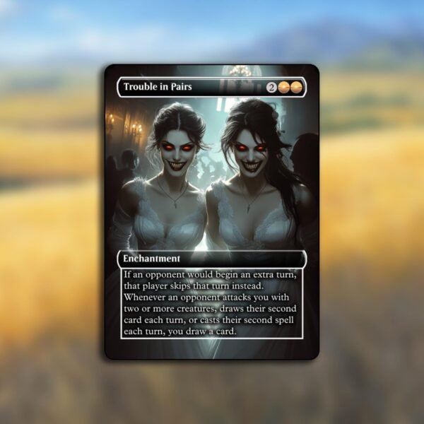 Trouble in Pairs MTG Proxy - Multiple Designs - Image 5