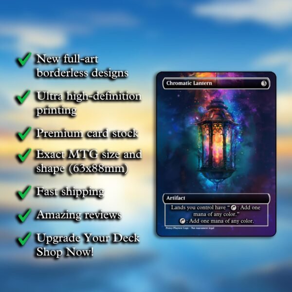 Chromatic Lantern MTG Proxy - Image 2