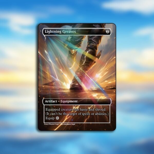 Lightning Greaves MTG Proxy - Image 3