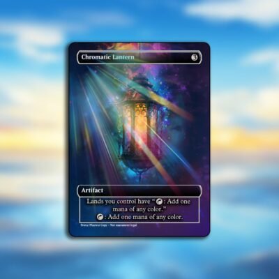 Chromatic Lantern MTG Proxy