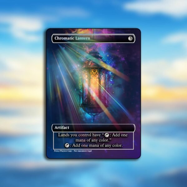 Chromatic Lantern MTG Proxy - Image 7
