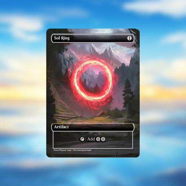 Sol Ring MTG Proxy - Image 7