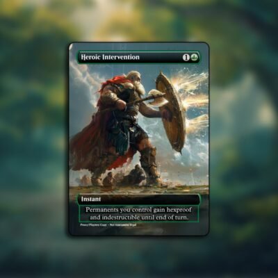 Heroic Intervention MTG Proxy