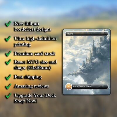 Angel Basic Land Pack – 18 Custom MTG Lands