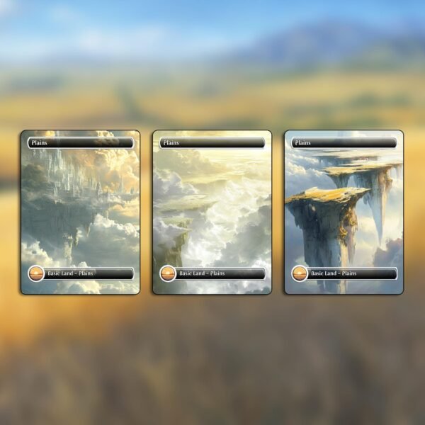 Angel Art Basic Land MTG Pack - 18 Angel-Themed Basic Lands for Commander - Image 4