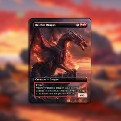 Balefire Dragon MTG Proxy