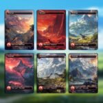 Dinosaur Basic Land Pack – 18 Custom MTG Lands