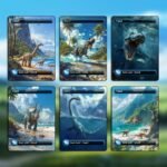 Dinosaur Basic Land Pack – 18 Custom MTG Lands
