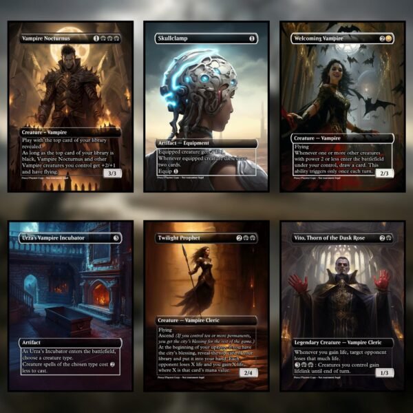 Vampire MTG Proxy Upgrade Pack - 18 Custom Cards for Commander - Image 3