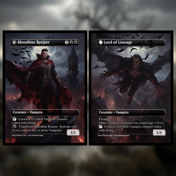 Vampire MTG Proxy Upgrade Pack - 18 Custom Cards for Commander - Image 5