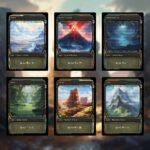 Fallout Frame MTG Dual Lands Proxy – 10 Pack