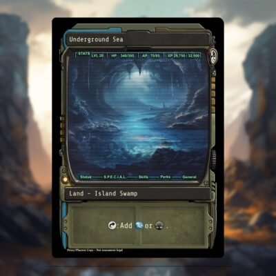 Fallout Frame MTG Dual Lands Proxy – 10 Pack