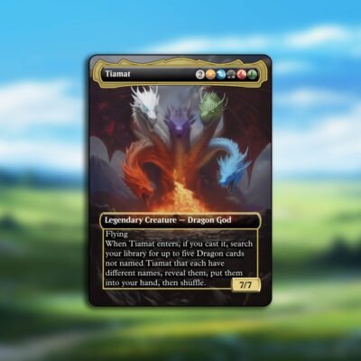 Tiamat MTG Proxy