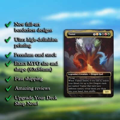 Tiamat MTG Proxy