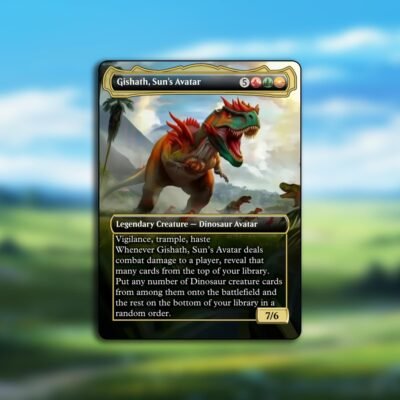 Gishath Sun's Avatar MTG Proxy