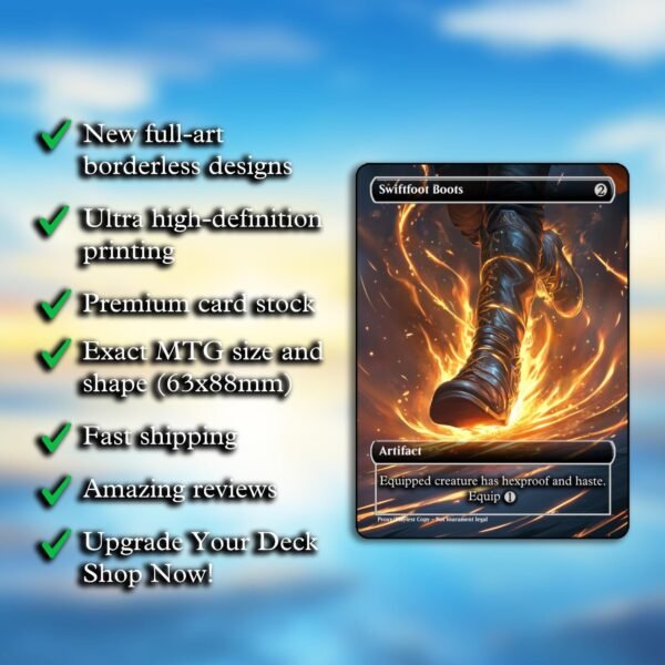 Swiftfoot Boots MTG Proxy - Image 2