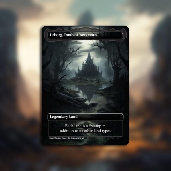 Urborg Tomb of Yawgmoth MTG Proxy